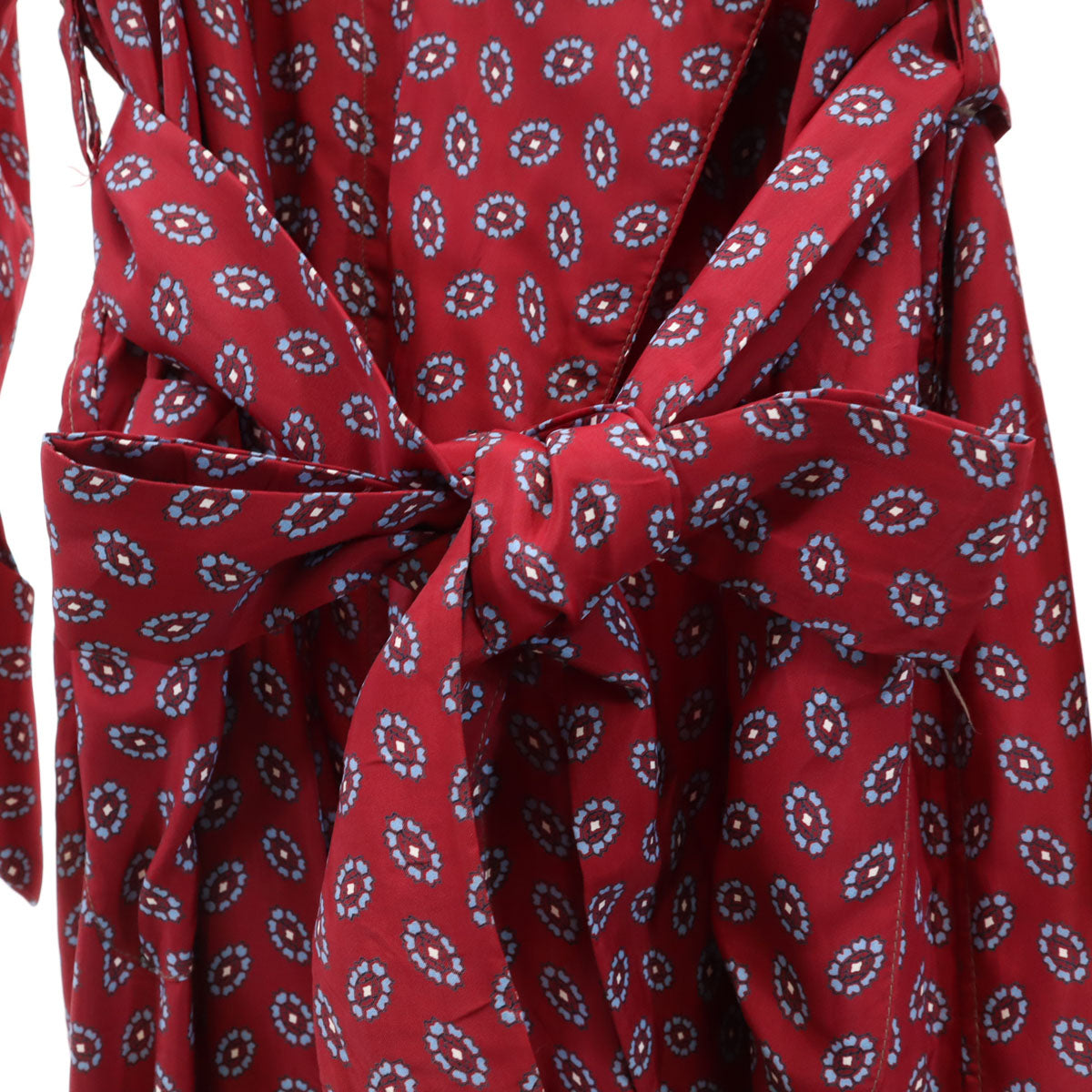 Rabhor Robes 60s ヴィンテージ 総柄 ガウン レッド系 メンズ