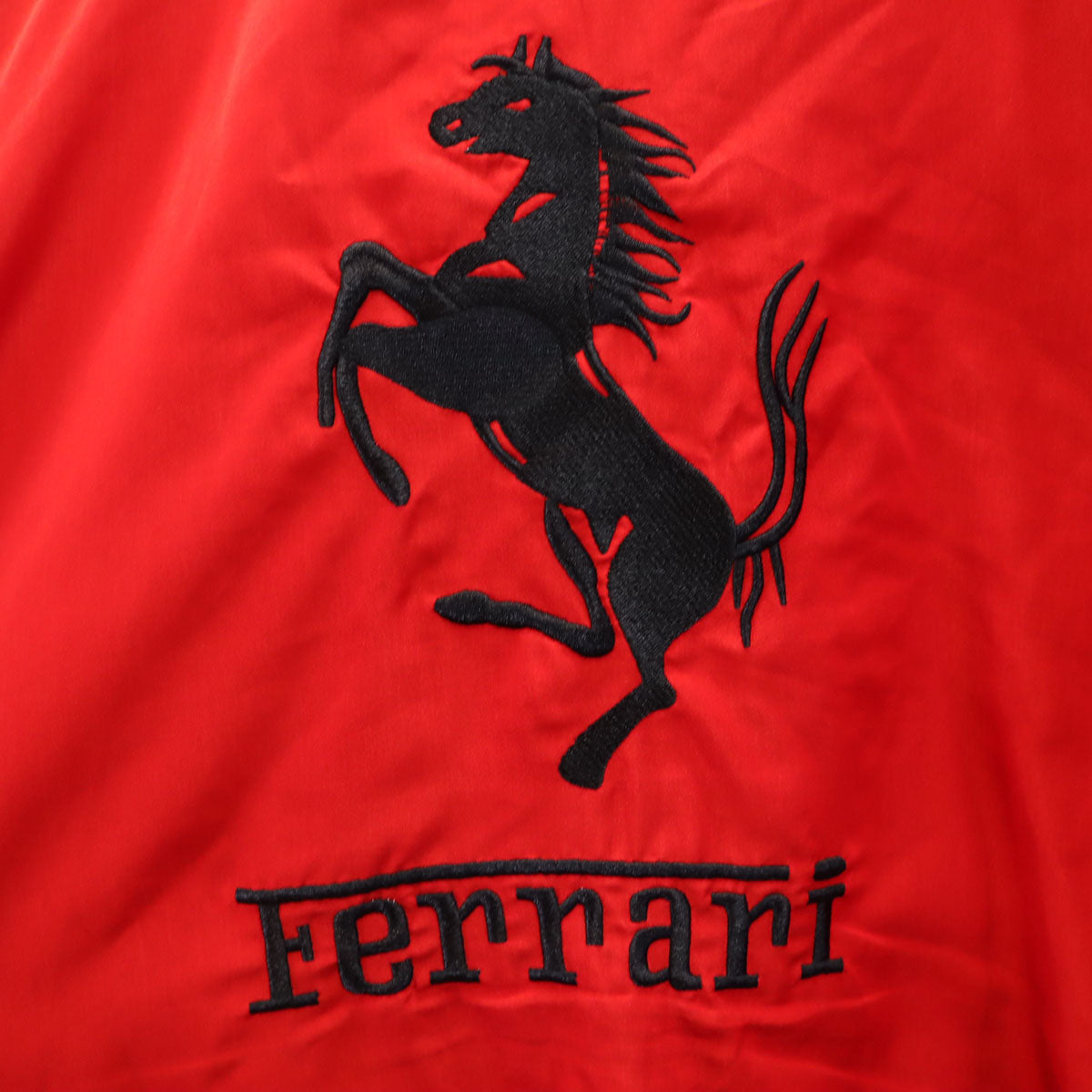 Ferrari フェラーリ ブリヂストン レーシング 中綿ジャケット XXL レッド ビックサイズ メンズ