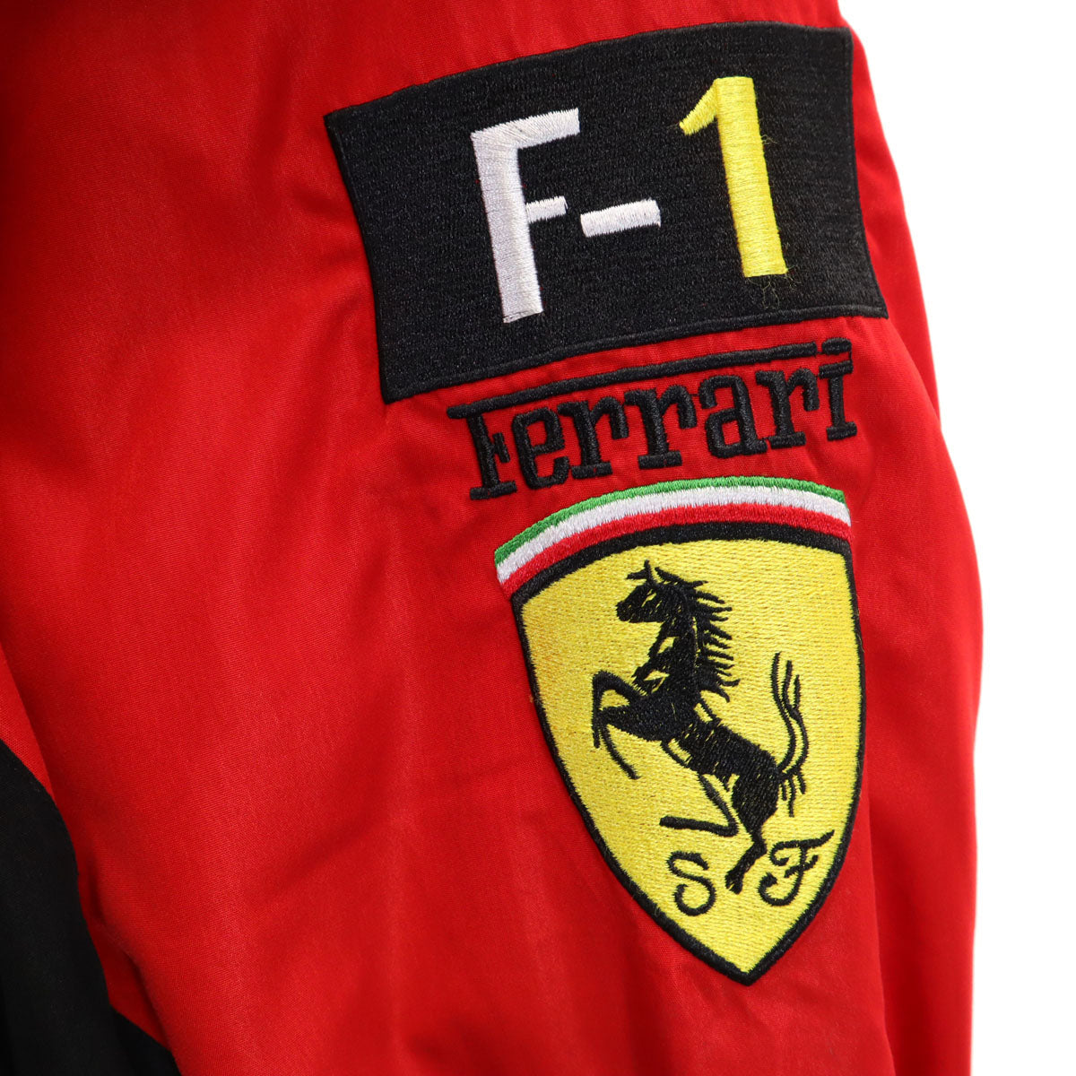 Ferrari フェラーリ ブリヂストン レーシング 中綿ジャケット XXL レッド ビックサイズ メンズ