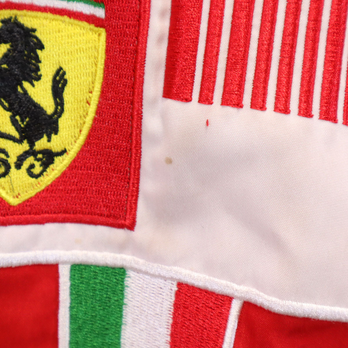 Ferrari フェラーリ ブリヂストン レーシング 中綿ジャケット XXL レッド ビックサイズ メンズ