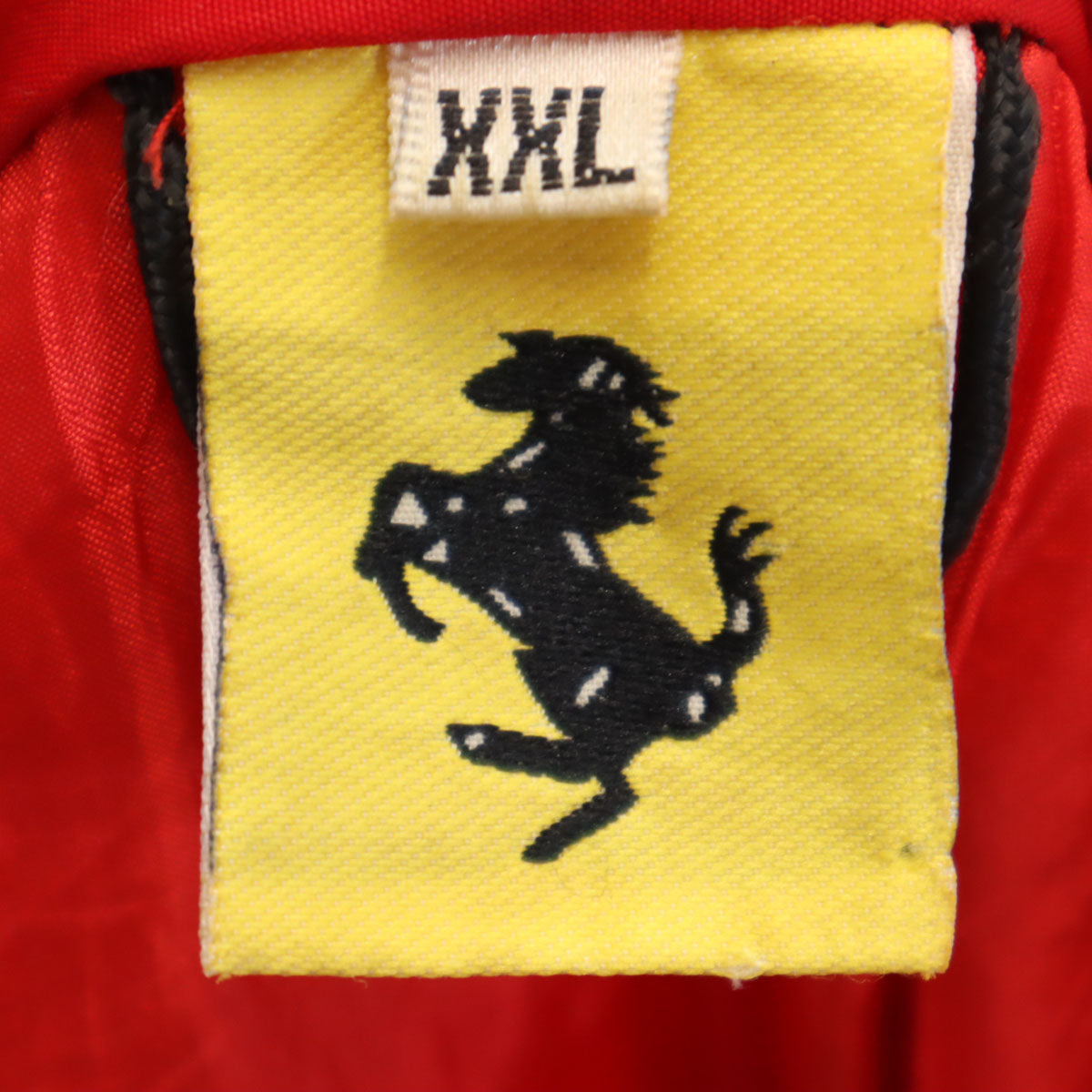 Ferrari フェラーリ ブリヂストン レーシング 中綿ジャケット XXL レッド ビックサイズ メンズ