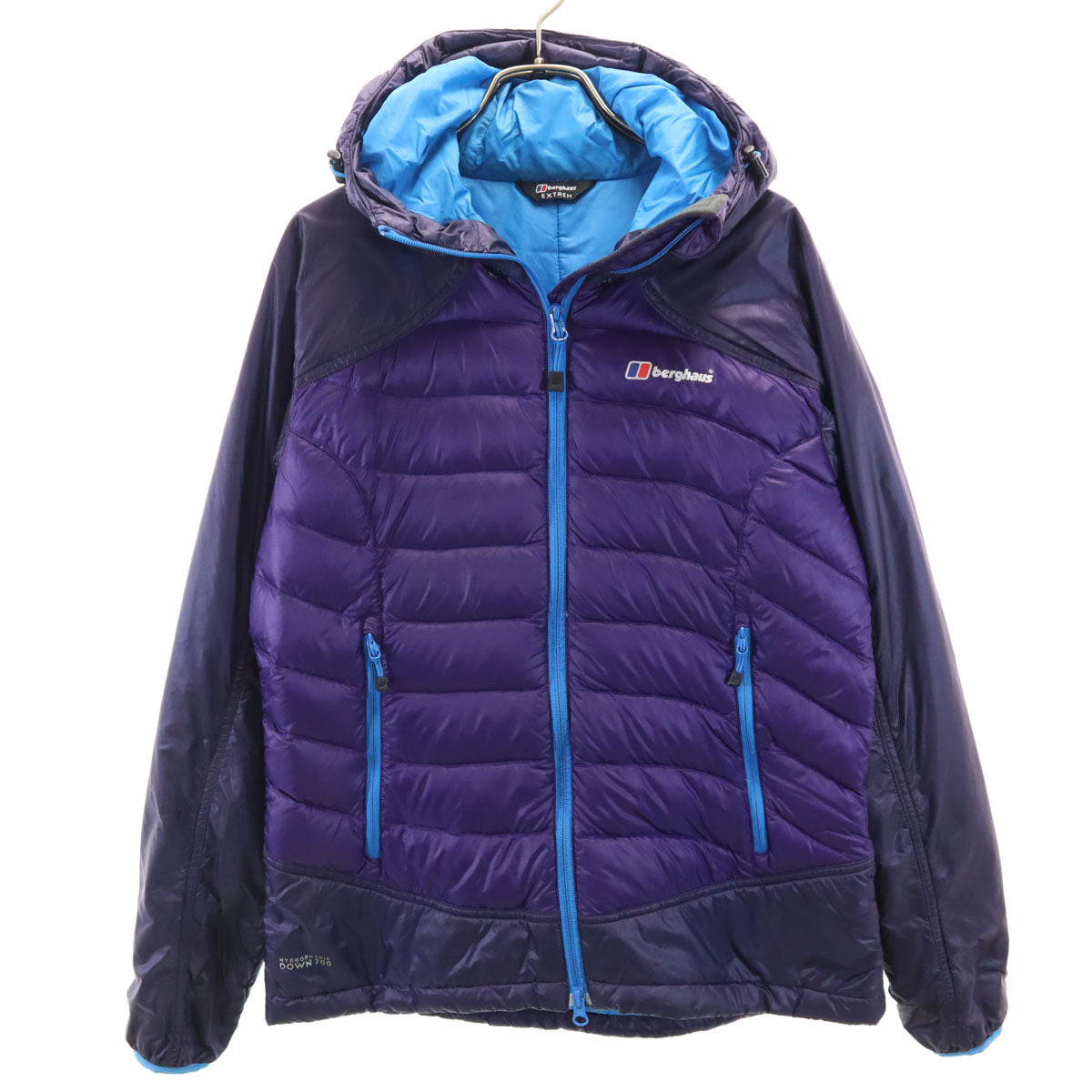 berghaus バーグハウス プリマロフト ダウンジャケット 12 パープル系 レディース