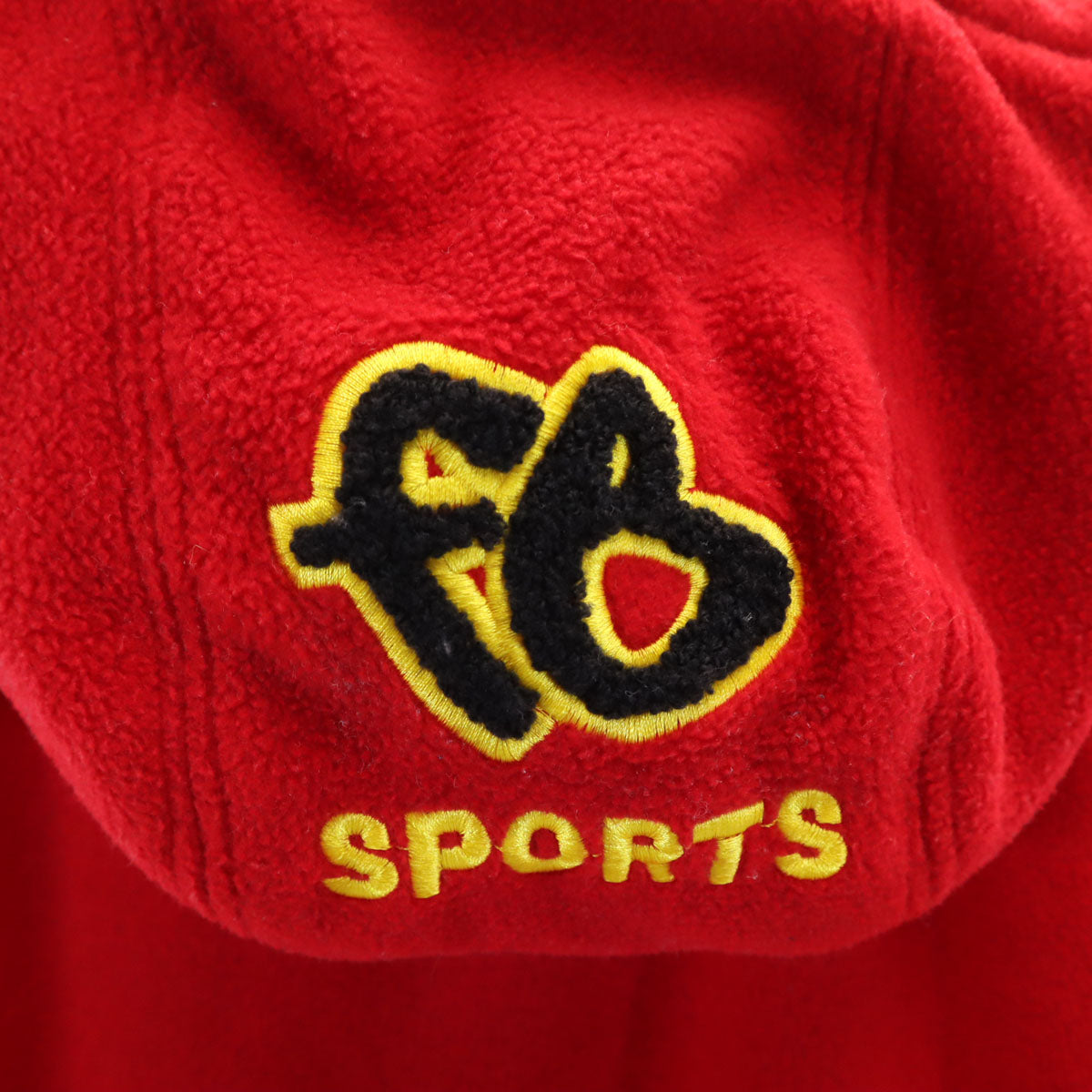 FUBU フブ 00s オールド フリースジャケット L レッド プルオーバー メンズ