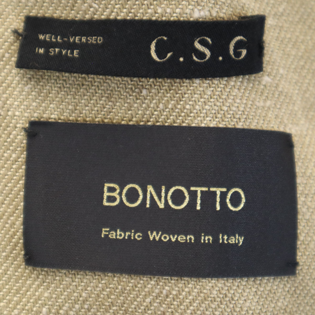 BONOTTO ボノット スーツ 上下 セットアップ F/38 ベージュ 三陽商会 メンズ