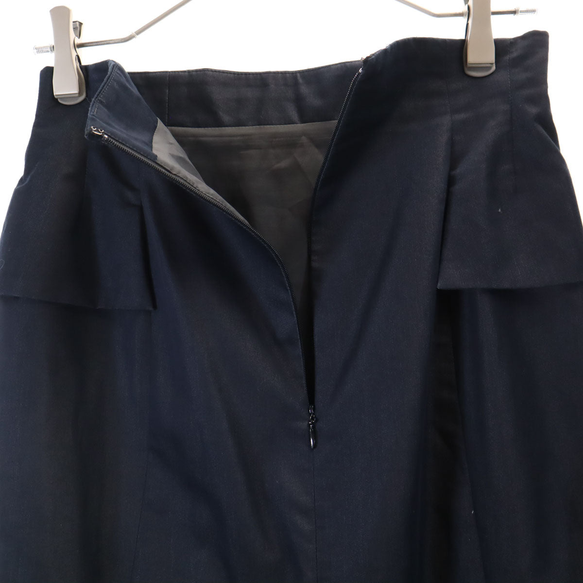 Calvin klein カルバンクライン スカートスーツ 上下 セットアップ 4 ネイビー レディース