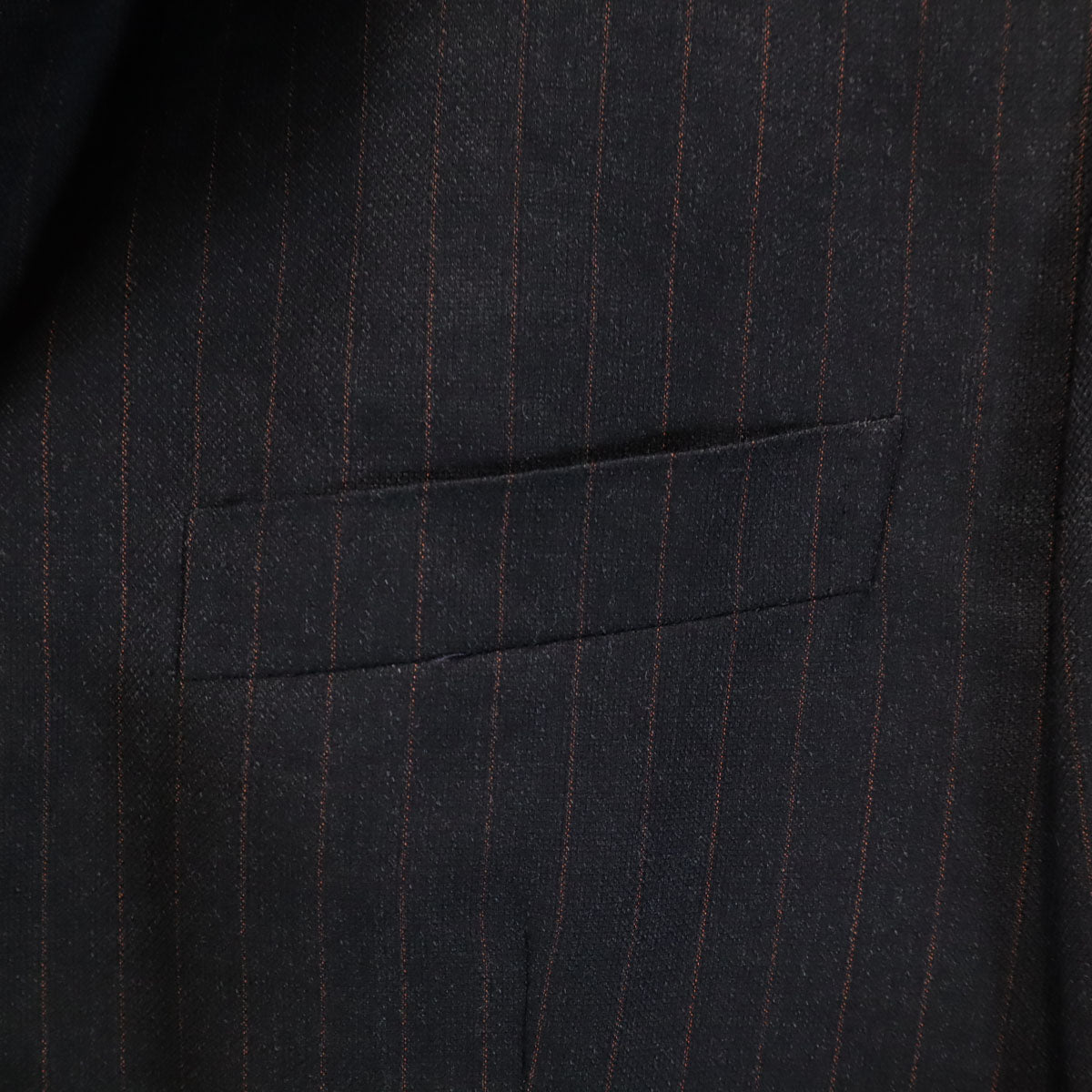 PAUL SMITH COLLECTION ポールスミスコレクション ストライプ柄 スーツ 上下 セットアップ M ブラック系 メンズ