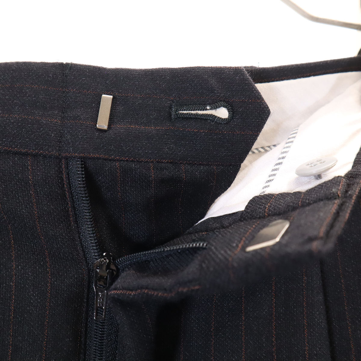 PAUL SMITH COLLECTION ポールスミスコレクション ストライプ柄 スーツ 上下 セットアップ M ブラック系 メンズ