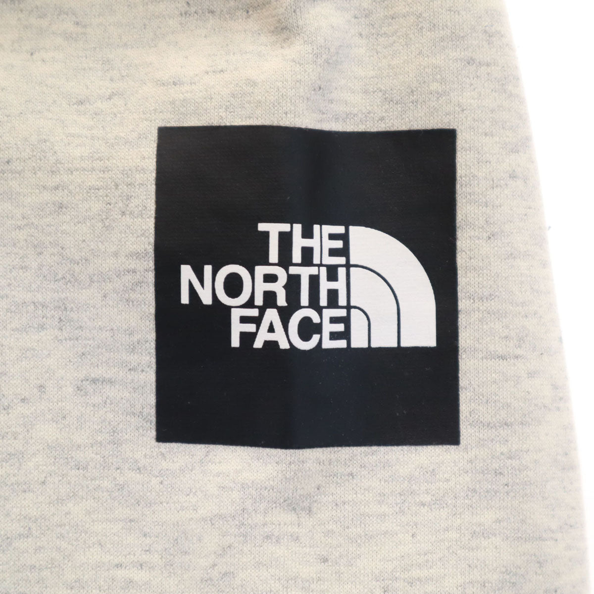 THE NORTH FACE ノースフェイス スクエアロゴ 長袖 スウェット トレーナー XL グレー NT61931 アウトドア 裏起毛 メンズ