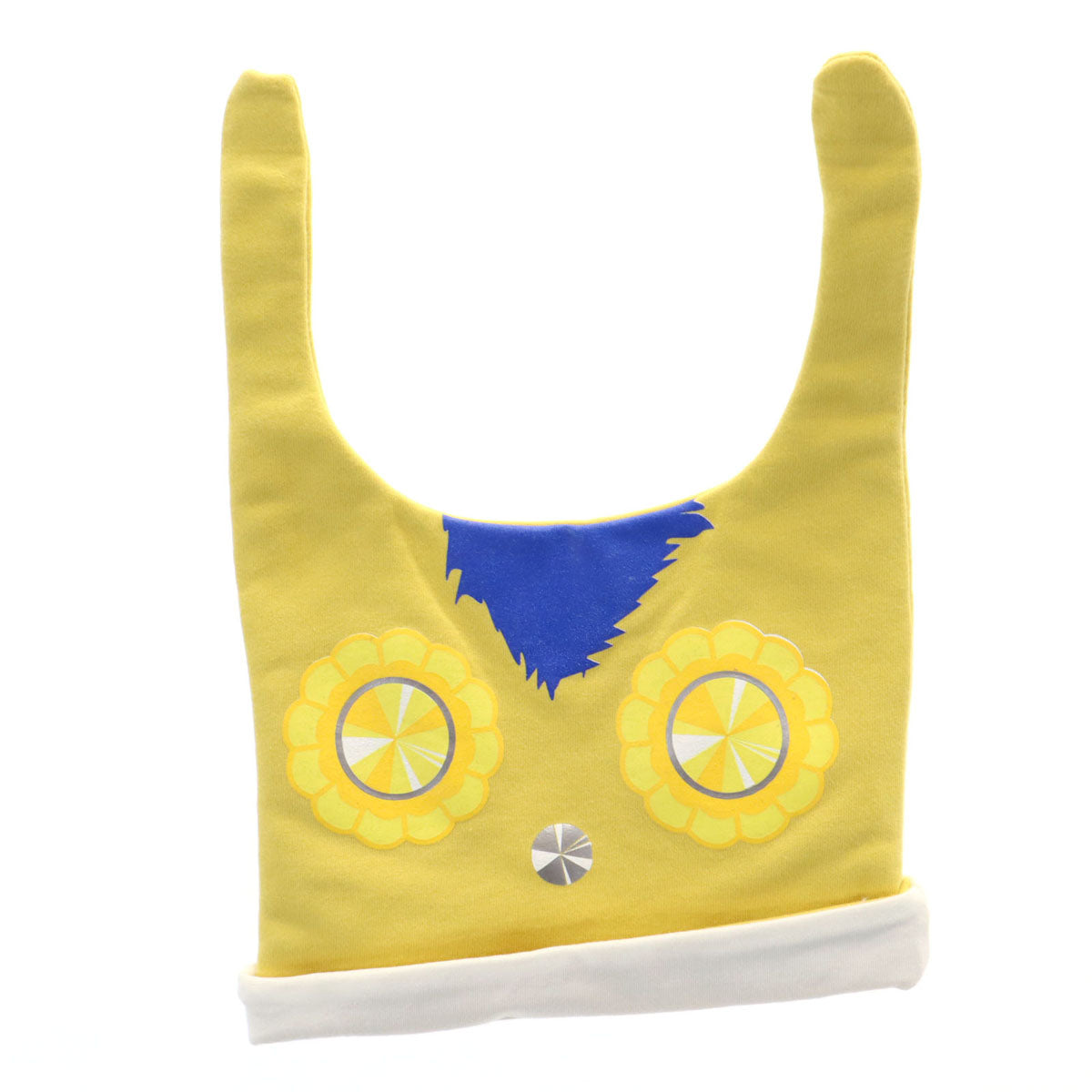 美品 FENDI フェンディ ポルトガル製 長袖 3点セット ロンパース ウェア 9M イエロー スタイ ビブ 箱付き キッズ