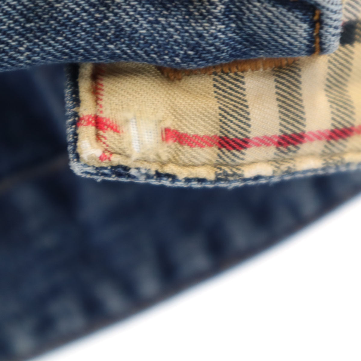 BURBERRY LONDON BLUE LABEL バーバリー ロンドン ブルーレーベル デニムジャケット 38 ウォッシュブルー 三陽商会 ジージャン トラッカー レディース
