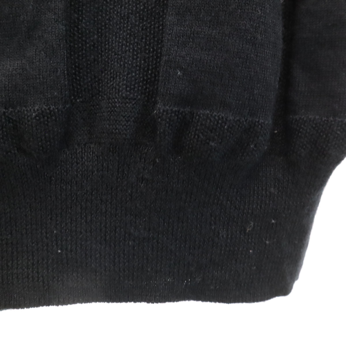 BLACK LABEL CRESTBRIDGE ブラックレーベルクレストブリッジ チェック柄 長袖 ニット M ブラック セーター メンズ