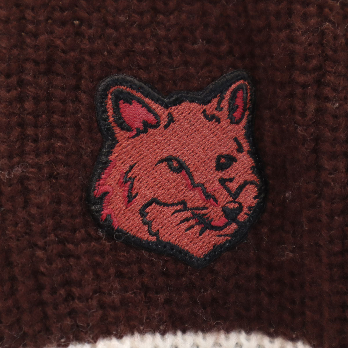 MAISON KITSUNE メゾンキツネ ボーダー柄 長袖 セーター XS マルチ ニット レディース