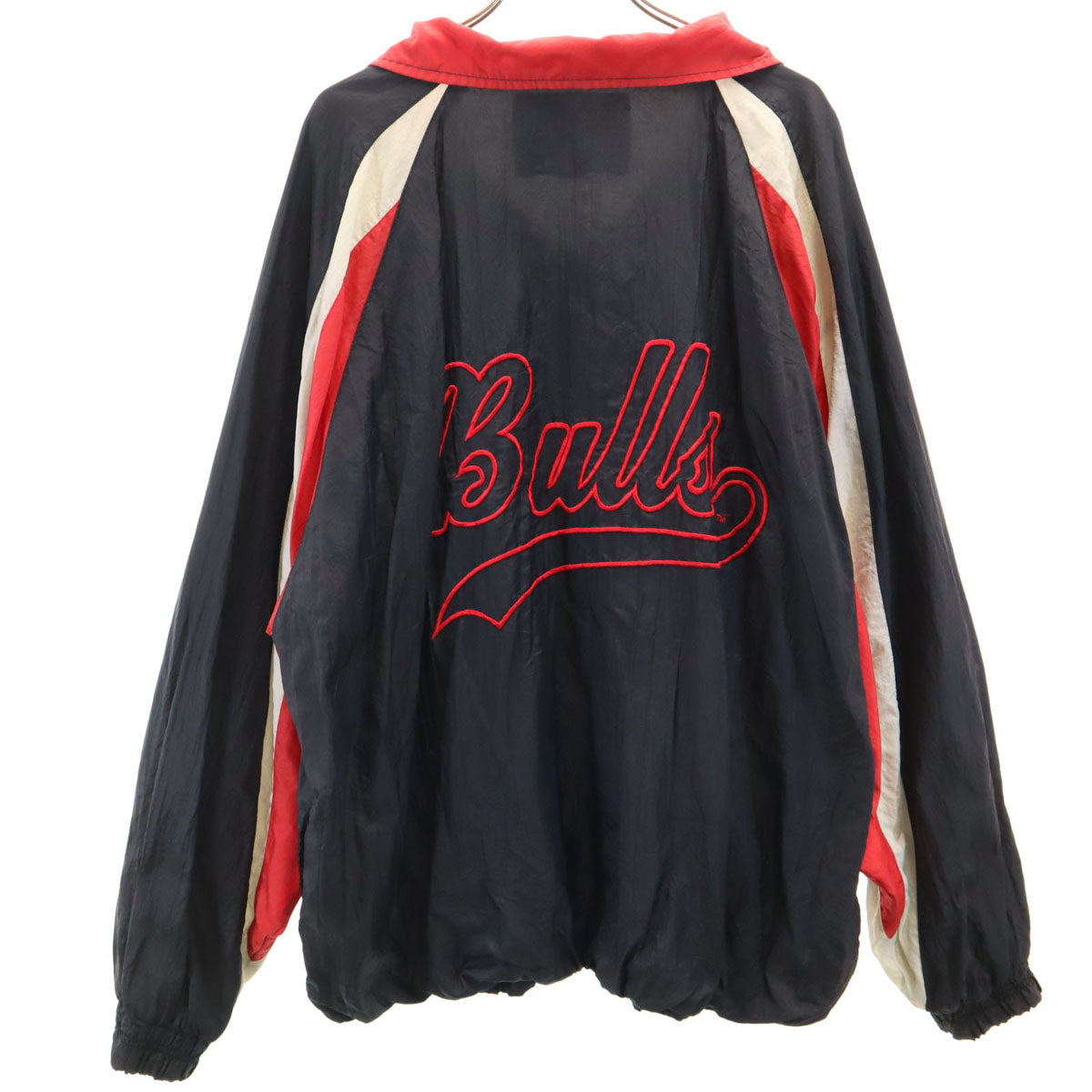 COMPETITOR コンペティター 90s オールド NBA シカゴブルズ ナイロンジャケット ブラック CHICAGO BULLS メンズ