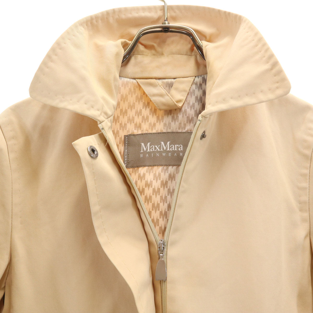 MAX MARA マックスマーラ ジャケット 38 ベージュ レインウェア レディース