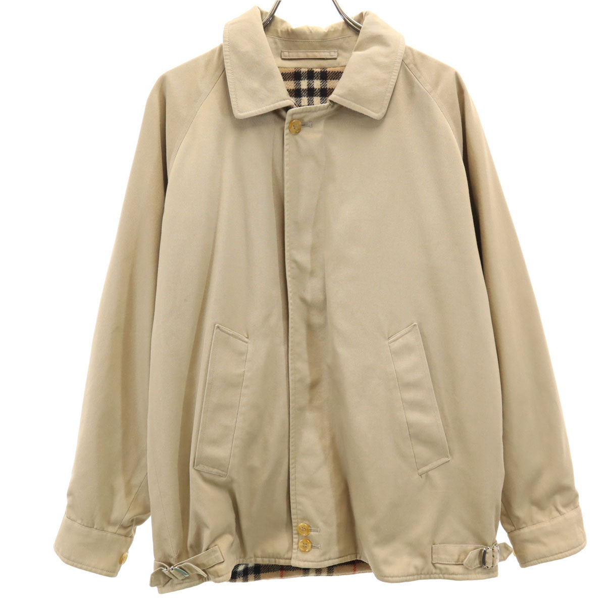 Burberrys バーバリーズ 90s 英国製 オールド ジャケット 40 モカブラウン レディース