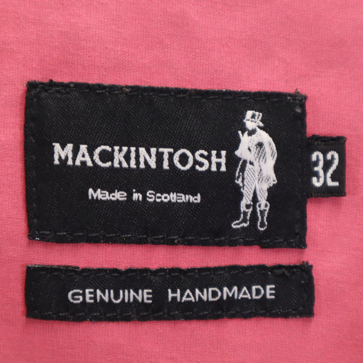 Mackintosh マッキントッシュ スコットランド製 ボンディング コート 32 黄緑 レディース