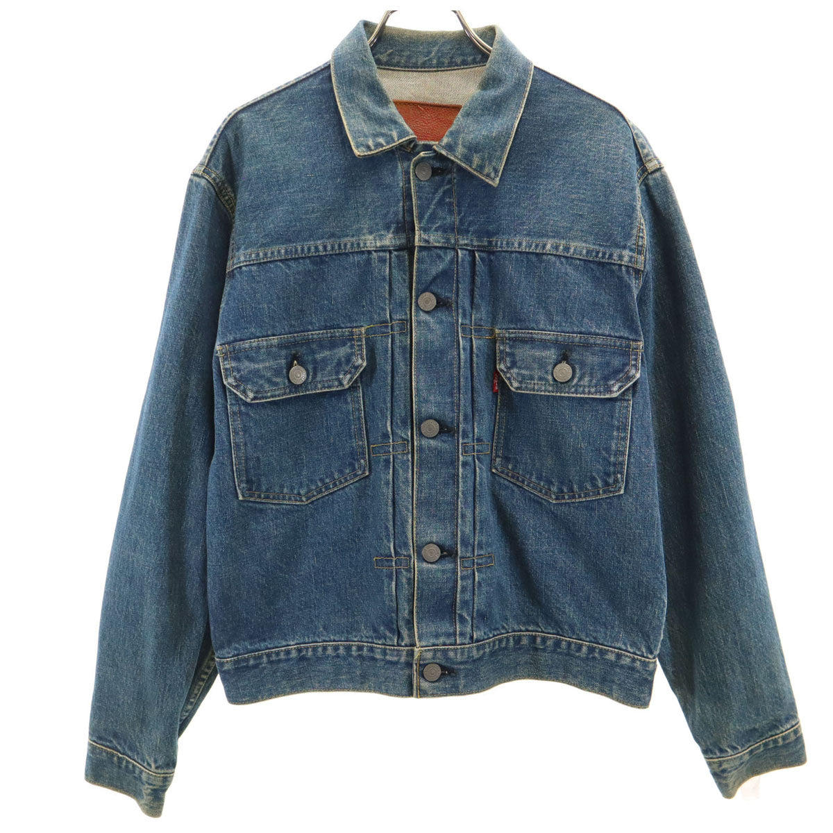 Levi's リーバイス 90s 71507 日本製 ビッグE オールド 2nd復刻 デニムジャケット 40 ウォッシュブルー ジージャン トラッカー メンズ