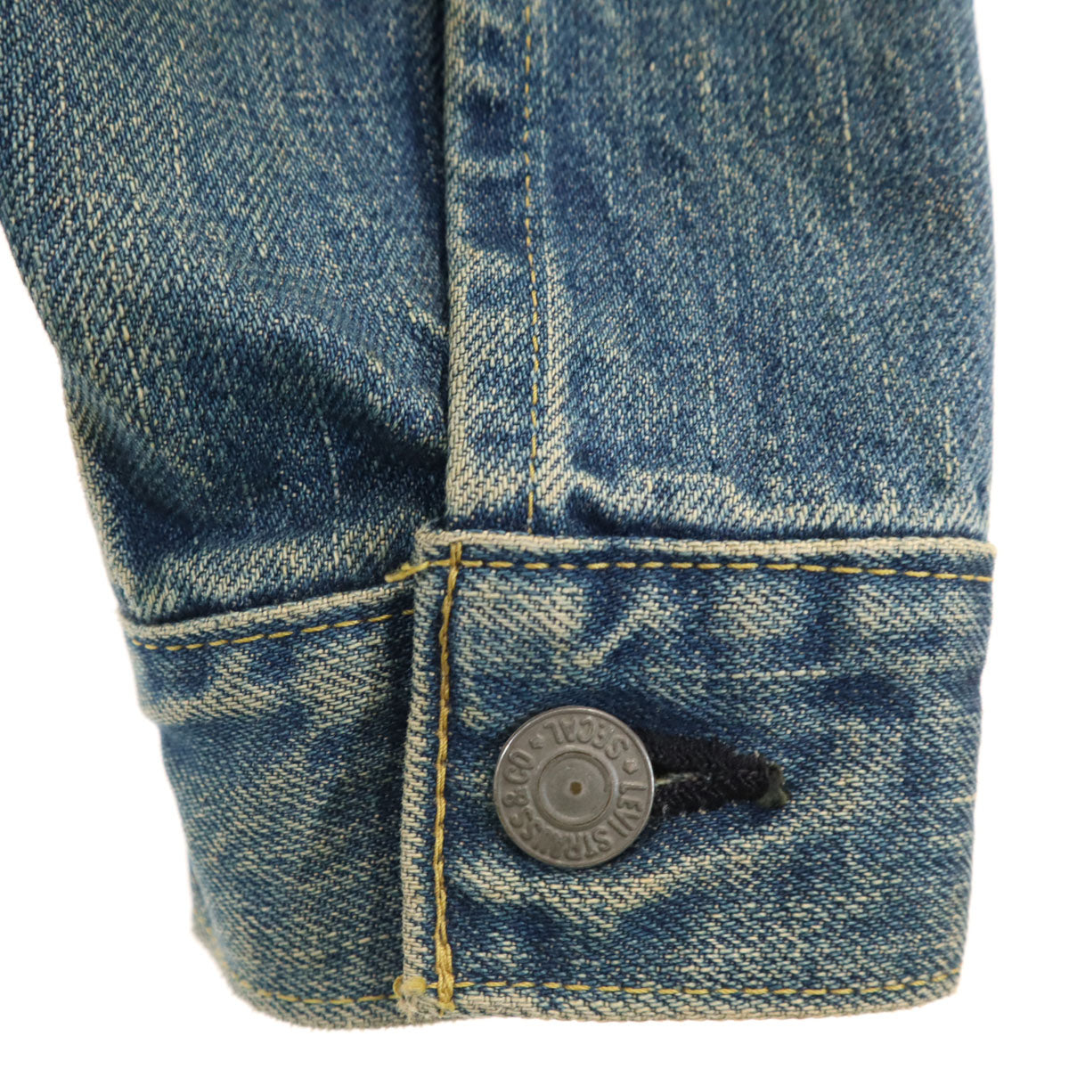 Levi's リーバイス 90s 71507 日本製 ビッグE オールド 2nd復刻 デニムジャケット 40 ウォッシュブルー ジージャン トラッカー メンズ
