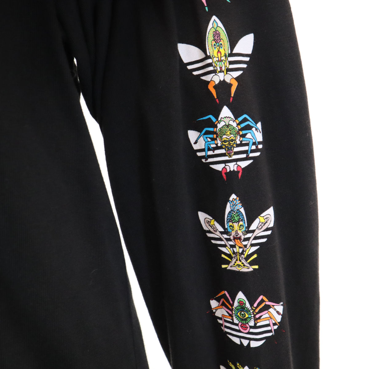adidas Originals アディダスオリジナルス Tanaami 田名網敬一 カリ コラボ 長袖 Tシャツ L ブラック ロンT メンズ