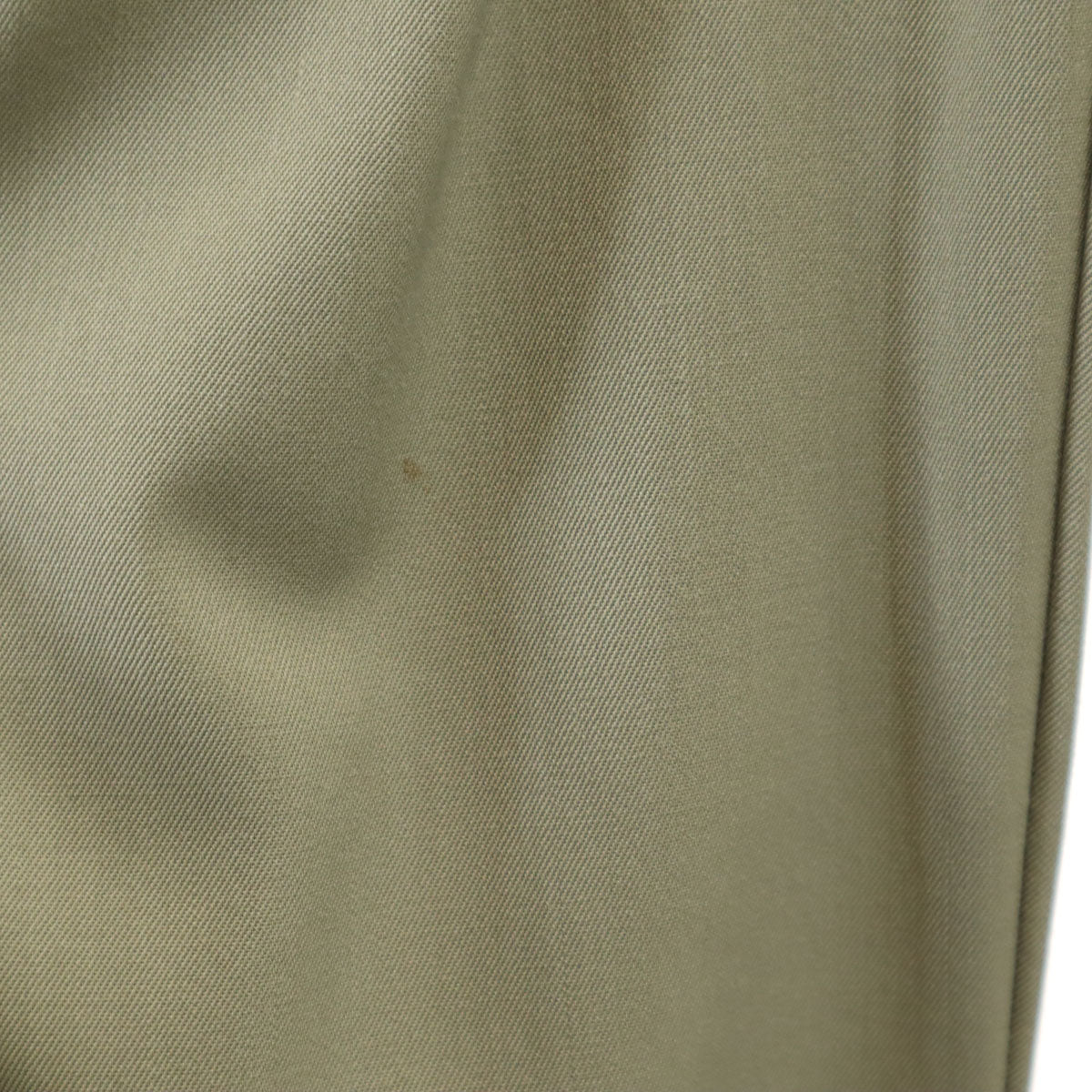 ISSEY MIYAKE イッセイミヤケ 80s 90s 日本製 オールド バンドカラー ジャケット 上下 セットアップ S オリーブ メンズ