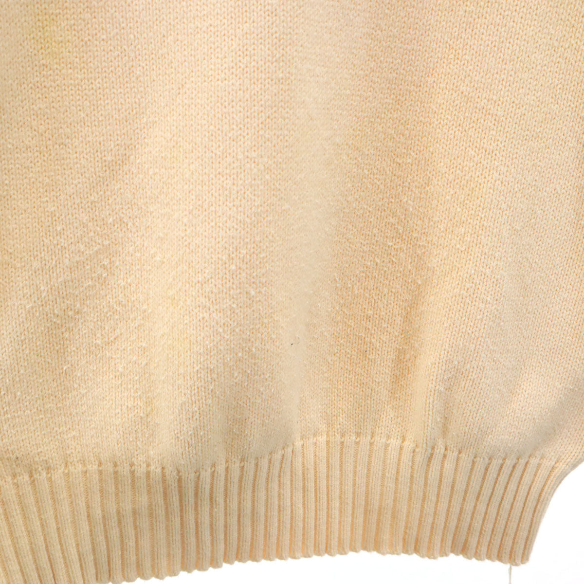 Polo by Ralph Lauren ポロバイラルフローレン 90s オールド ポロベア 長袖 ニット M ベージュ メンズ