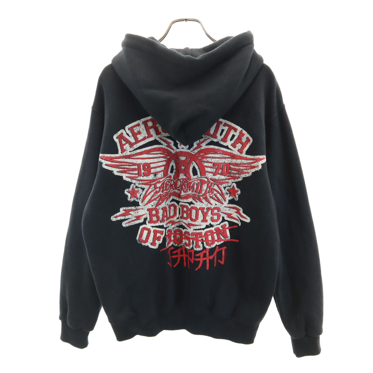 schott ショット 長袖 ジップパーカー M ブラック メンズ