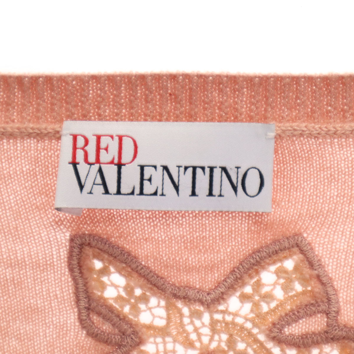 RED VALENTINO レッドヴァレンティノ 長袖 ニットカーディガン ピンク系 レディース