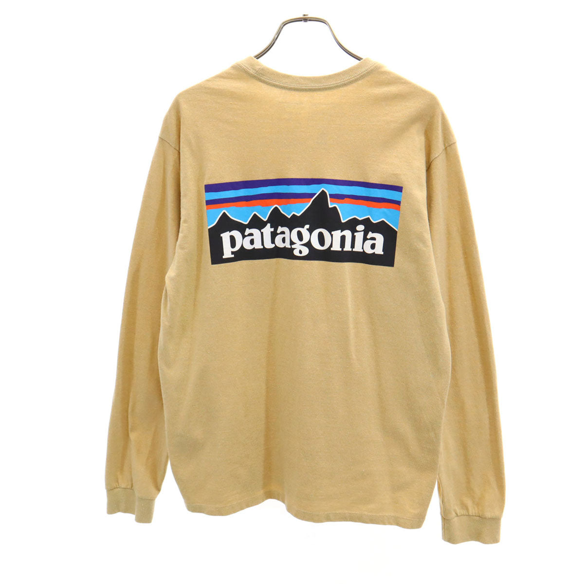 patagonia パタゴニア 長袖 Tシャツ XS イエロー系 ロンT アウトドア STY38518 メンズ