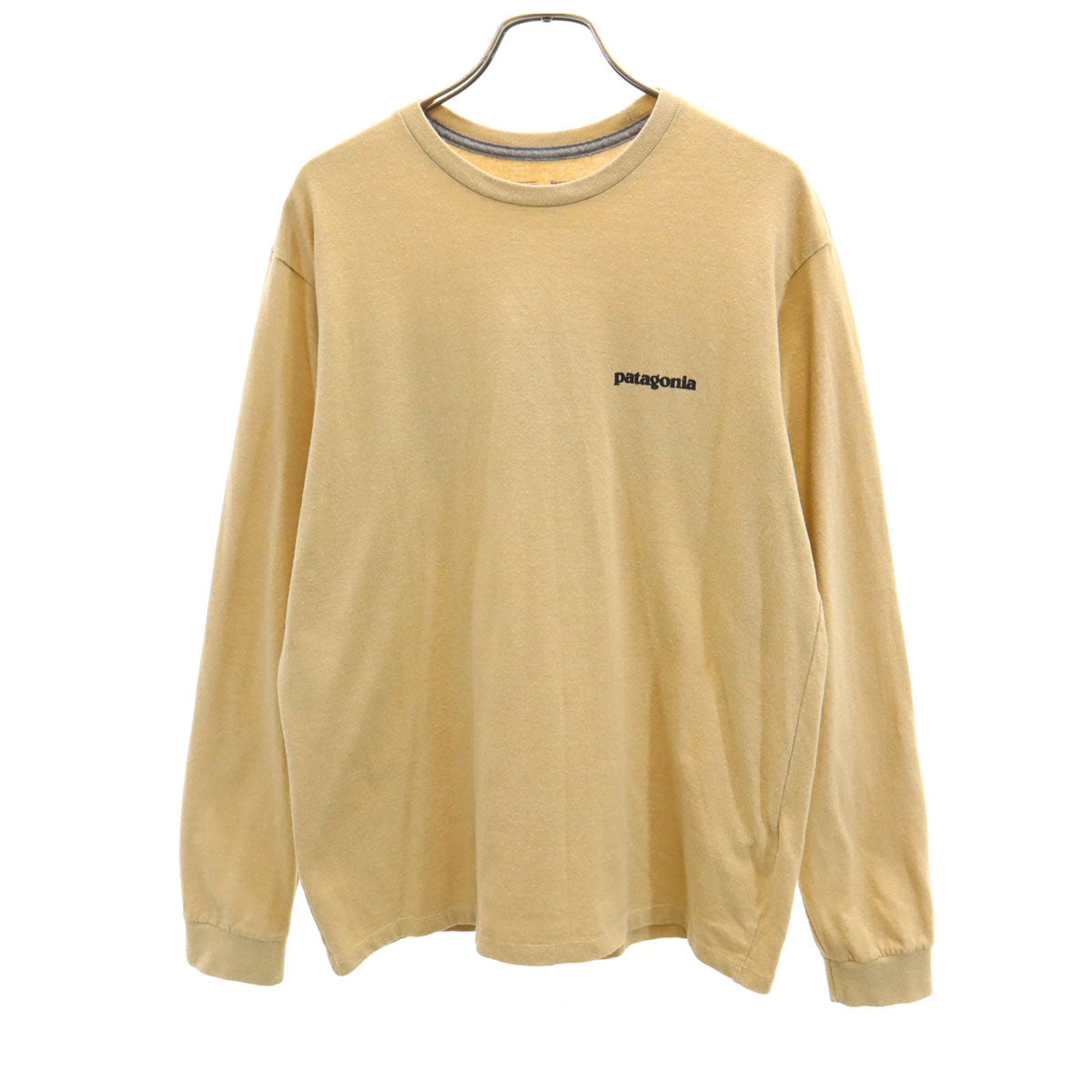 patagonia パタゴニア 長袖 Tシャツ XS イエロー系 ロンT アウトドア STY38518 メンズ