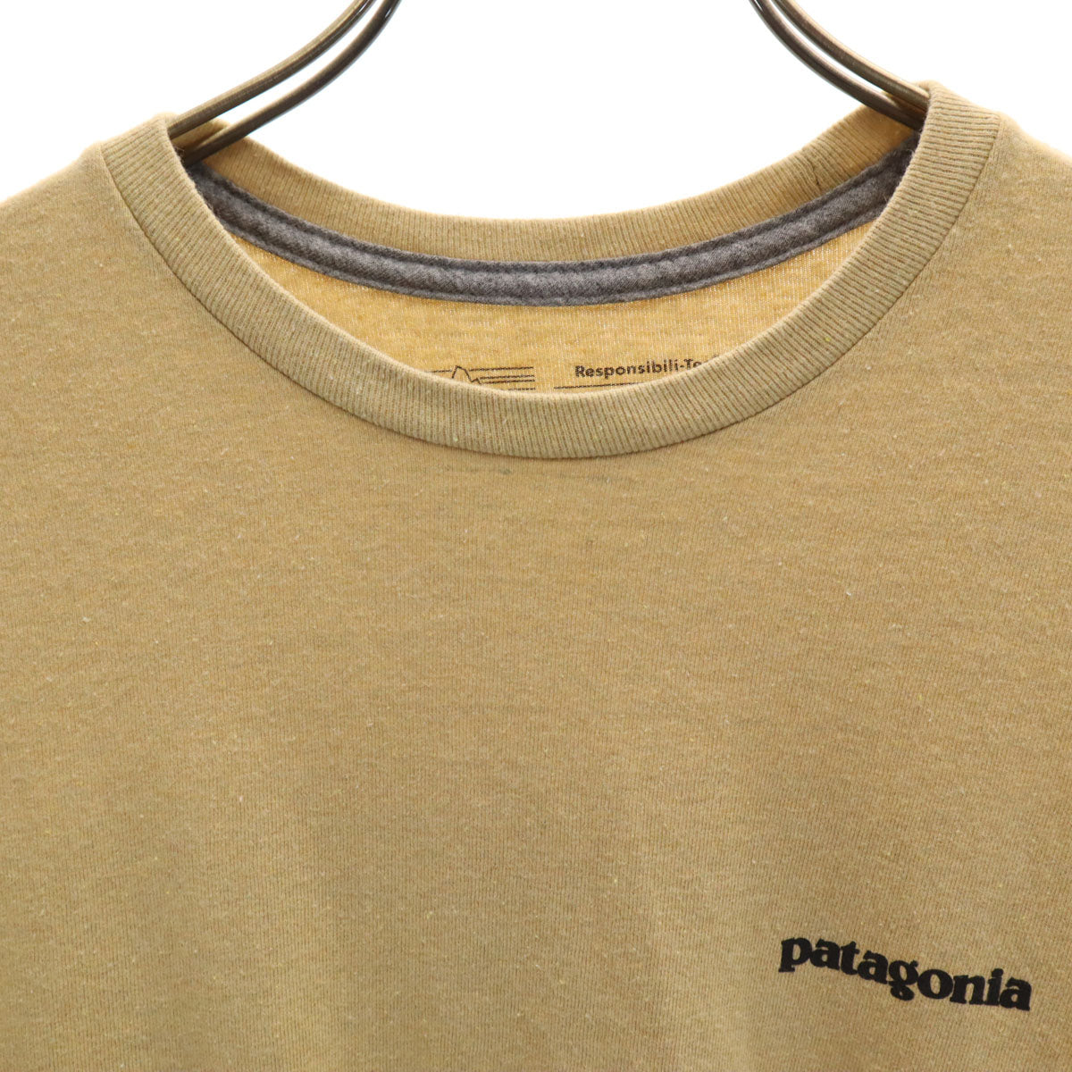patagonia パタゴニア 長袖 Tシャツ XS イエロー系 ロンT アウトドア STY38518 メンズ