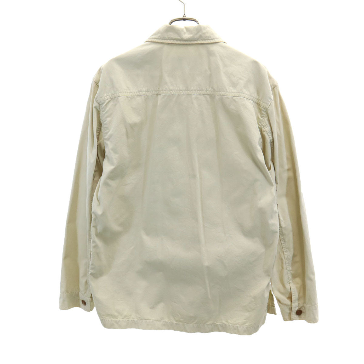 ARMANI JEANS アルマーニジーンズ 90s イタリア製 オールド ジップアップ ジャケット 48 アイボリー メンズ