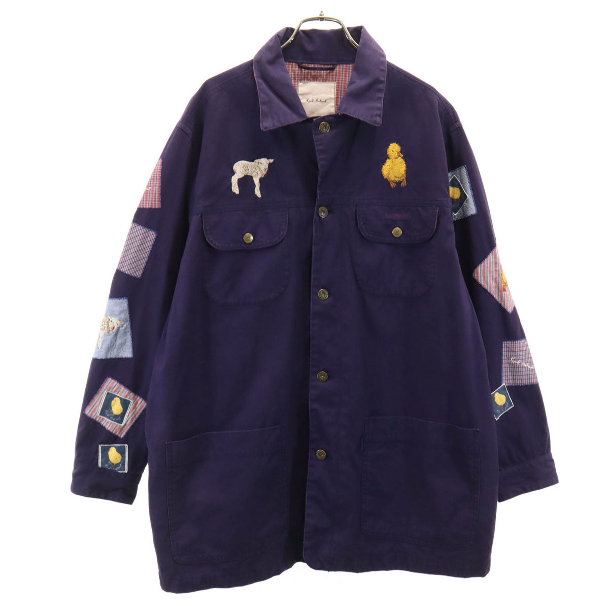 Karl Helmut カールヘルム カバーオール M パープル メンズ