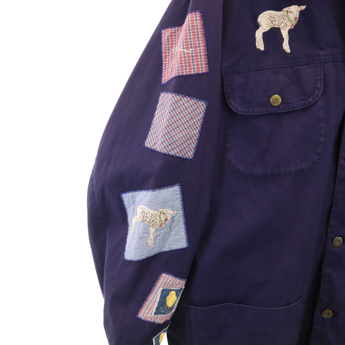Karl Helmut カールヘルム カバーオール M パープル メンズ