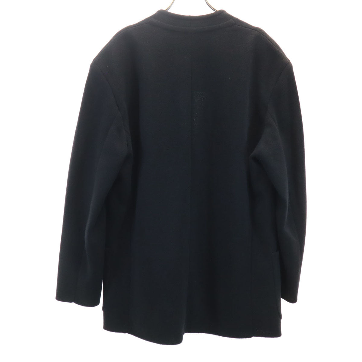 ISSEY MIYAKE イッセイミヤケ 90s 日本製 オールド 長袖 Vネック ニットカーディガン M ブラック メンズ