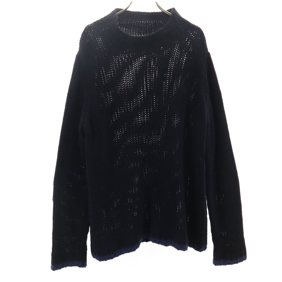ARMANI COLLEZIONI アルマーニコレッツォーニ 長袖 ニット 50/S ブラック セーター メンズ