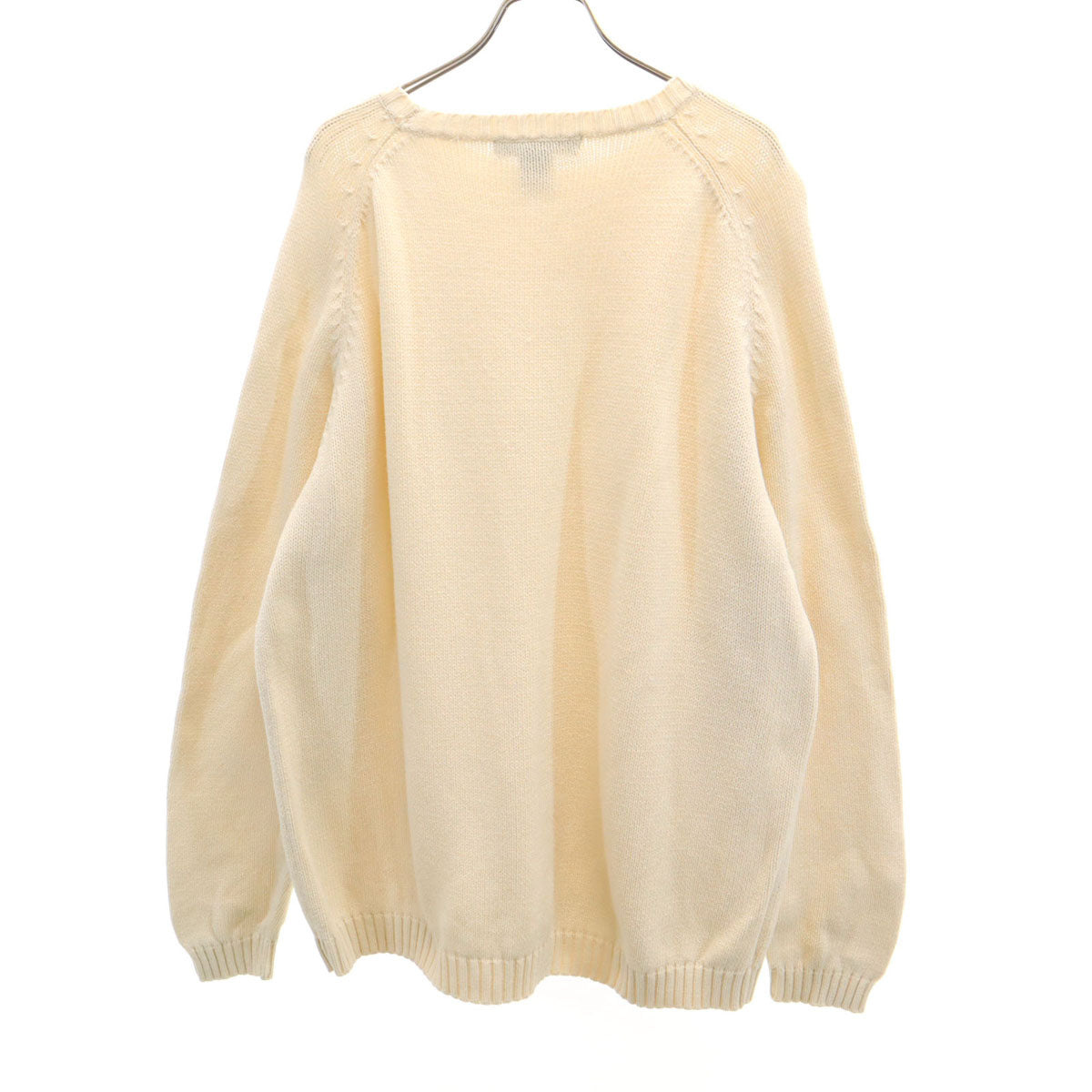 Banana Republic バナナリパブリック 90s オールド 長袖 ニット L 生成り セーター メンズ