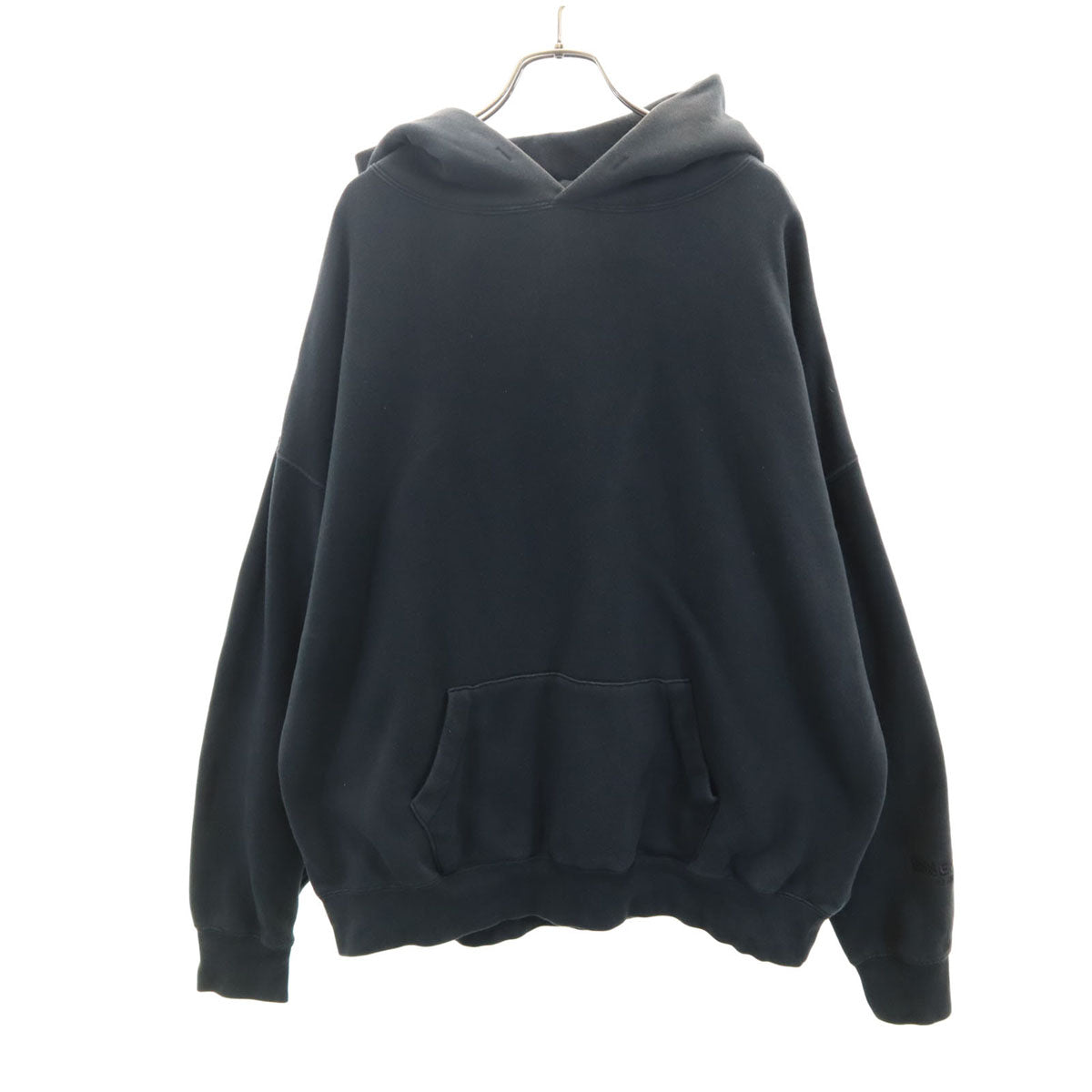 ESSENTIALS エッセンシャルズ バックロゴ 長袖 スウェットパーカー L ブラック メンズ