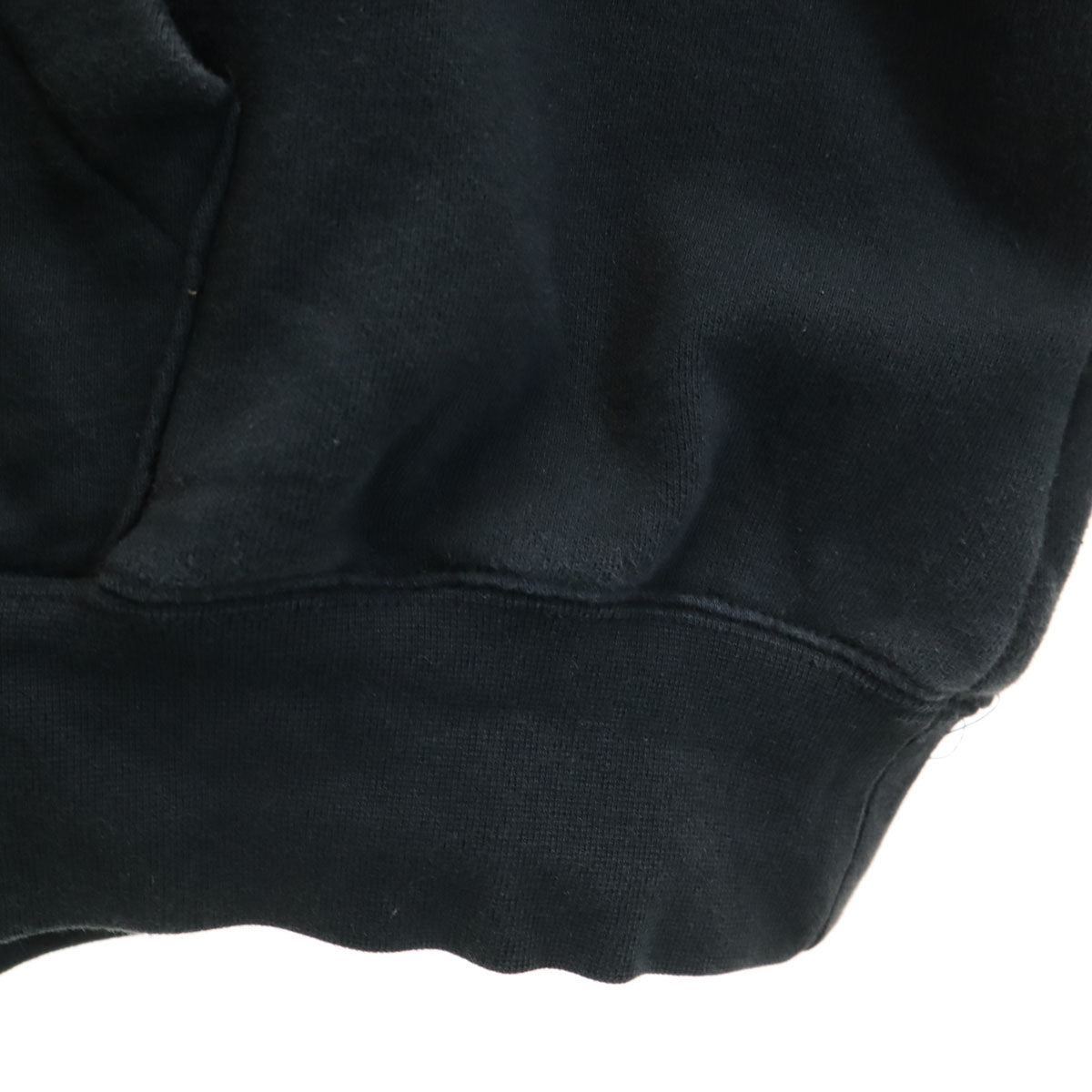 ESSENTIALS エッセンシャルズ バックロゴ 長袖 スウェットパーカー L ブラック メンズ