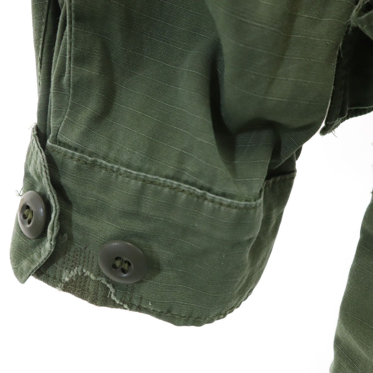 US ARMY アメリカ軍 60s ヴィンテージ ジャングルファティーグ 4TH USAF ジャングルファティーグ ジャケット M カーキ ミリタリー メンズ