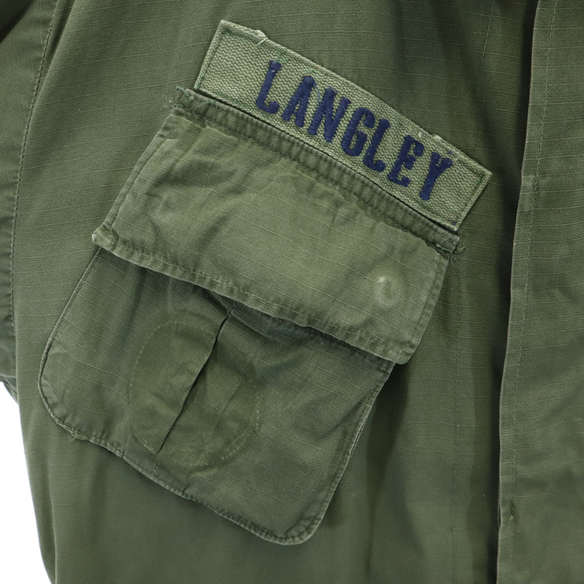 US ARMY アメリカ軍 60s ヴィンテージ ジャングルファティーグ 4TH USAF ジャングルファティーグ ジャケット M カーキ ミリタリー メンズ