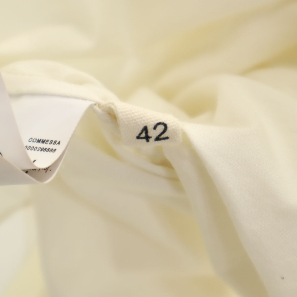 MARNI マルニ ポルトガル製 長袖 コットンシャツ 42 ホワイト レディース