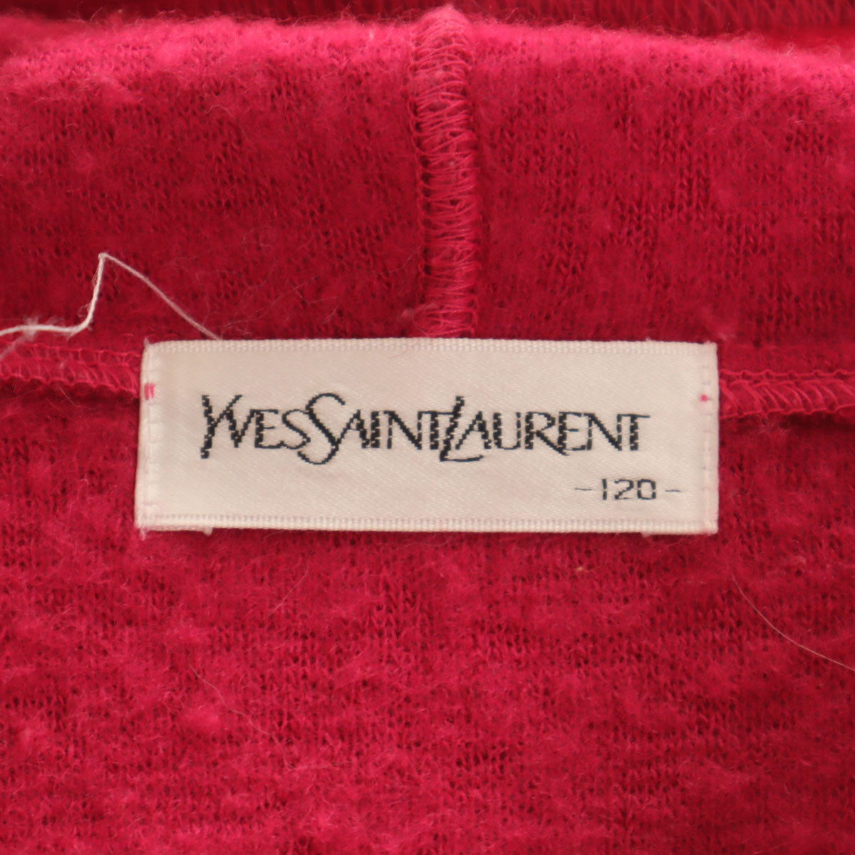 YVES SAINT LAURENT イヴサンローラン 90s 日本製 オールド コート 120 ピンク キッズ