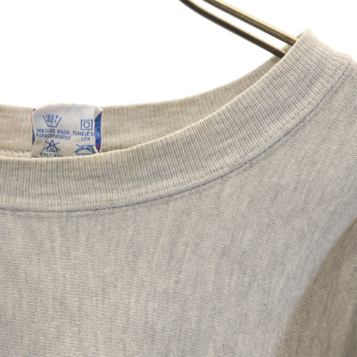 Champion チャンピオン 90s USA製 オールド 刺繍タグ 長袖 リバースウィーブ スウェット トレーナー XL グレー メンズ