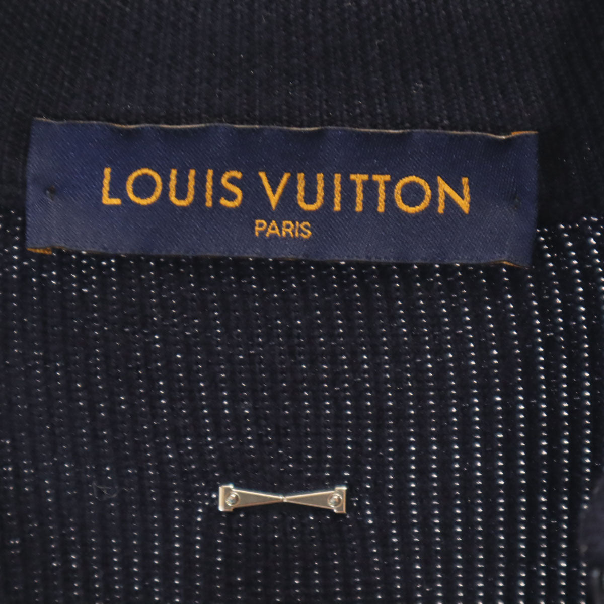 LOUIS VUITTON ルイヴィトン ニットジャケット S ネイビー メンズ