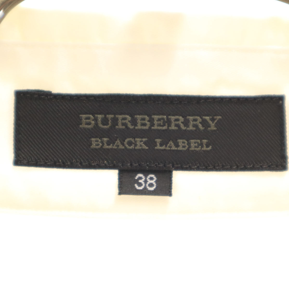BURBERRY BLACK LABEL バーバリーブラックレーベル 日本製 長袖 シャツ 38 ホワイト 三陽商会 レディース