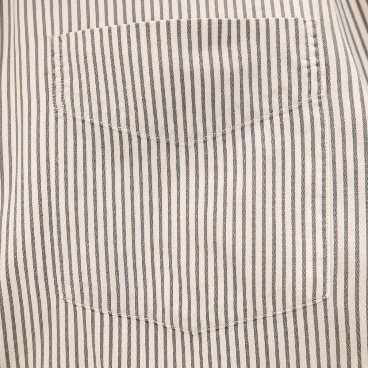 Paul Smith LONDON ポールスミスロンドン ストライプ柄 長袖 シャツ L ホワイト メンズ