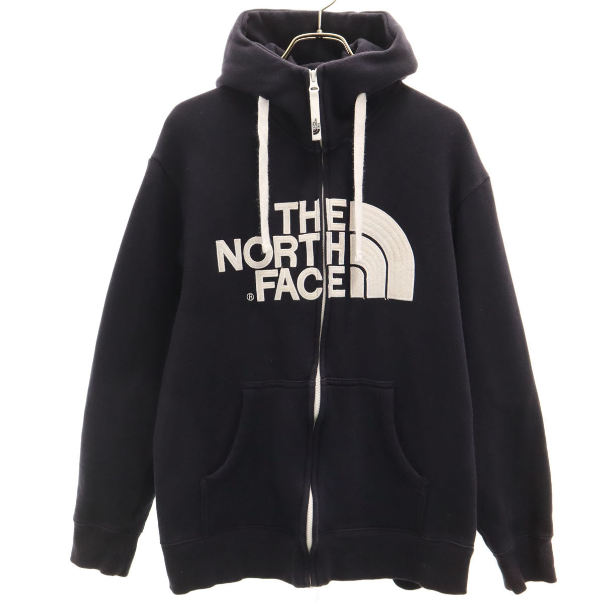 THE NORTH FACE ノースフェイス 長袖 グリーンウィッチ スウェット ジップパーカー M ブラック NT61441 アウトドア 裏起毛 メンズ