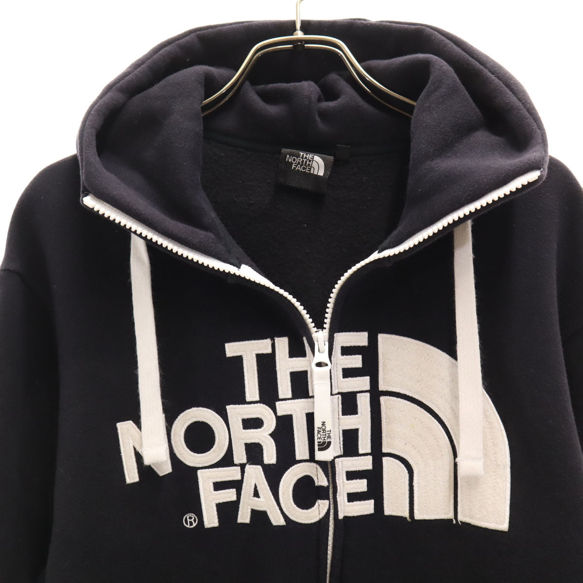 THE NORTH FACE ノースフェイス 長袖 グリーンウィッチ スウェット ジップパーカー M ブラック NT61441 アウトドア 裏起毛 メンズ