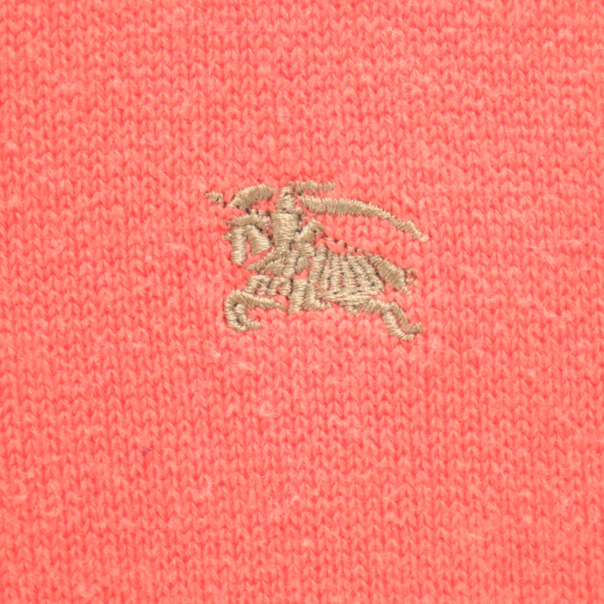 BURBERRY BLUE LABEL バーバリーブルーレーベル 長袖 ニット ワンピース 38 アプリコット系 三陽商会 レディース