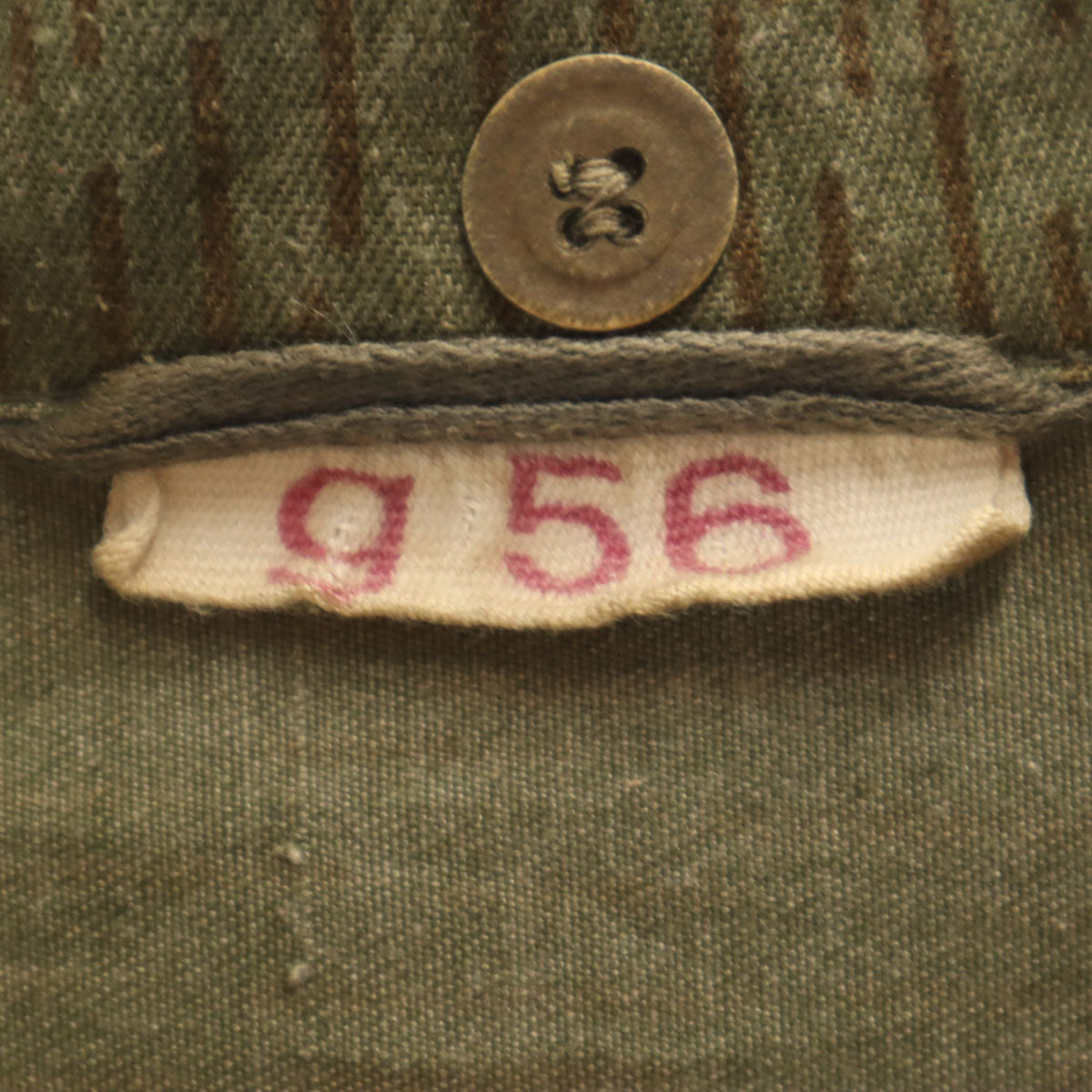 EAST GERMANY ARMY 東ドイツ軍 80s ヴィンテージ レインドロップカモ フィールドジャケット g56 オリーブ系 ミリタリー メンズ